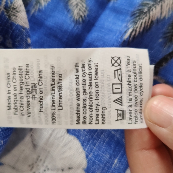 JCrew linen short sleeve top - Picture 6 of 6